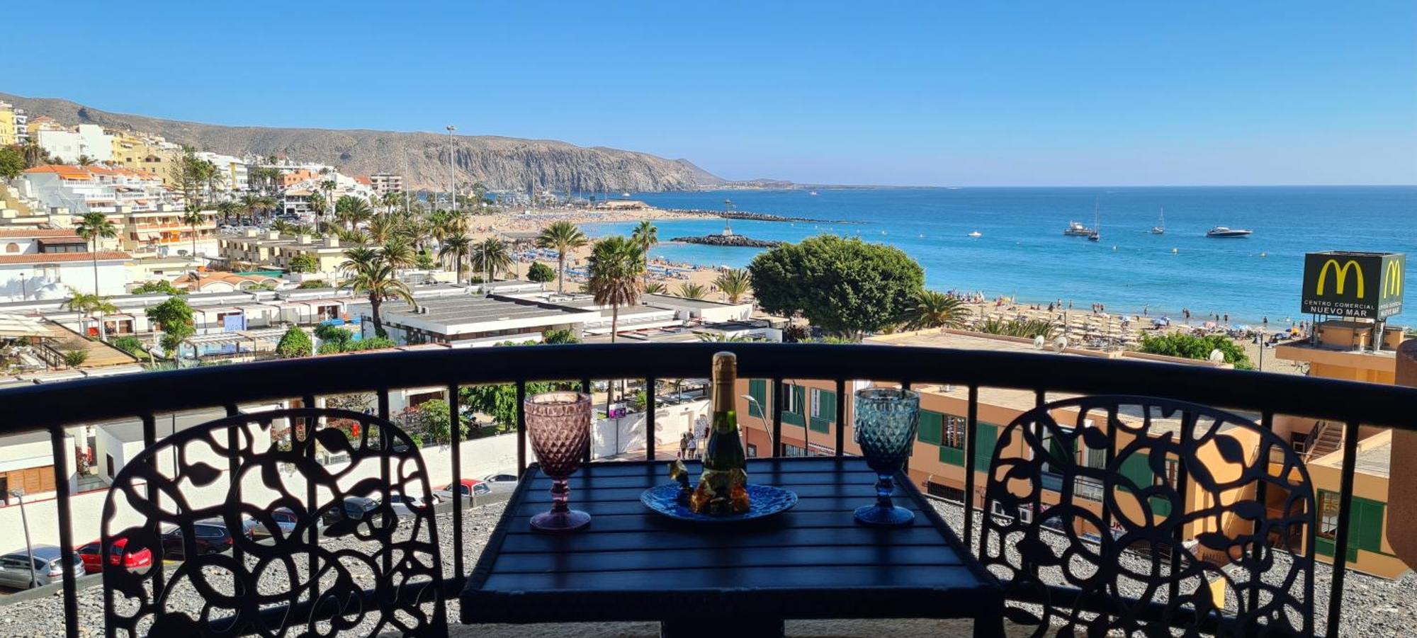 Апартаменти Torres Del Sol-La Perla Ocean View Лос-Крістіанос Екстер'єр фото
